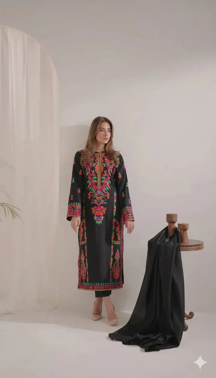 RT1343-Mirana - Summer 3PC Lawn Embroidered Suit