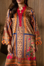 RT1271-Maryum N Maria Winter 3PC Karandi Digital Print Dress