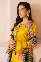 RT1336-Charizma - Summer 3PC Lawn Digital Print Dress