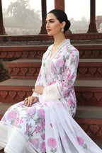 Bareeze -Embroided 3pc lawn dress with embroidered chiffon dupatta-RT420
